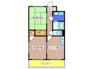 Ｍプラザ城東５番館の物件間取画像